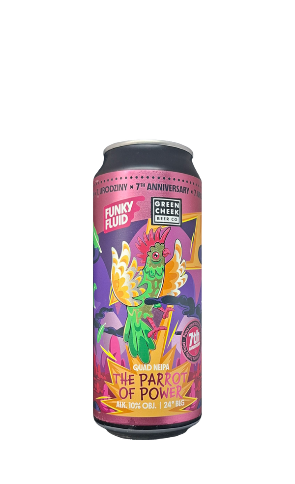 Funky Fluid - The Parrot of Power (collab Green Cheek)