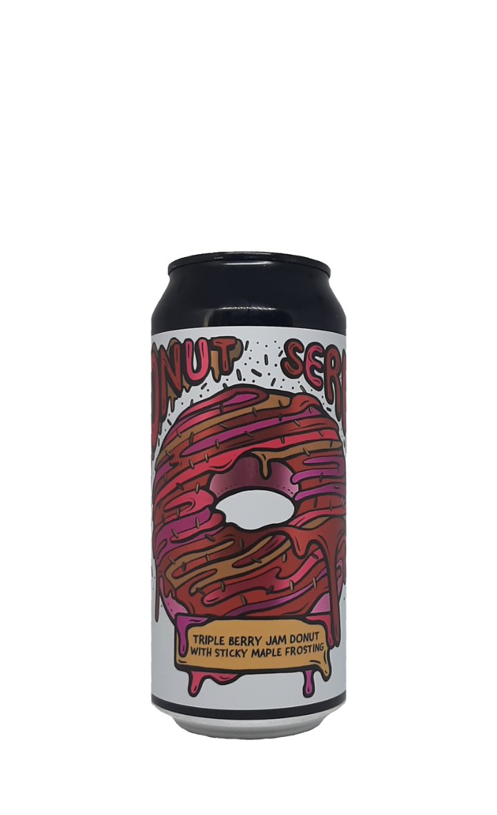 Amundsen Brewery - Donut Series 2.0 - Triple Berry Jam Donut With Sticky Maple Frosting Pastry Sour