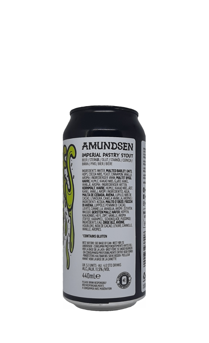 Amundsen Brewery - DONUT SERIES 2.0 - Boston Cream Custard Filing W/ Toffee Drizzleli