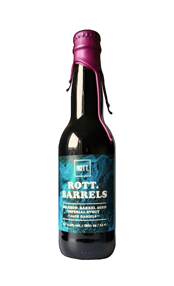 ROTT. Brouwers - ROTT.barrels #6 - Bourbon Barrel Aged Imperial Stout - Jack Daniels (2023)