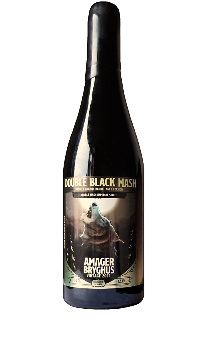 Amager Bryghus - Double Black Mash (2022) Vanilla Brandy BA Version