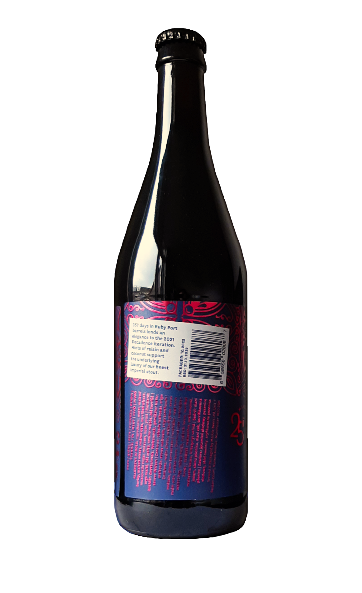 Marble Beers Ltd - Decadence Ruby Port Barrel Aged 2022