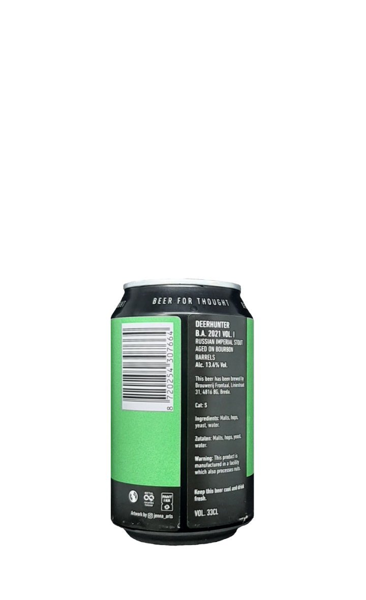 Brouwerij Frontaal - Deerhunter BA 2021 VOL. I