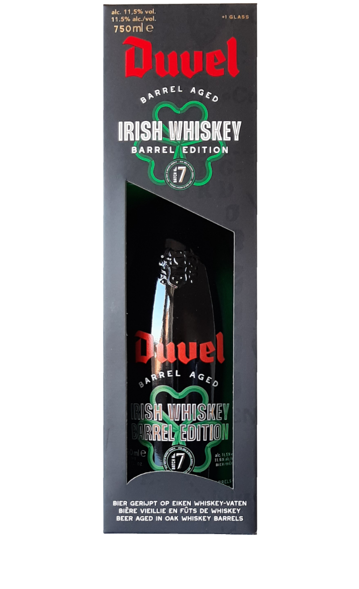 Duvel Moortgat - Duvel Barrel Aged (2022) - Batch 7 Irish Whiskey Edition. Incl. glas