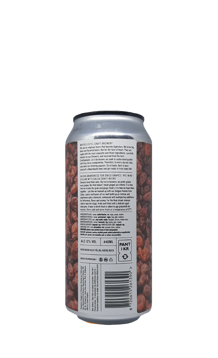 Moersleutel Craft Brewery - Raisin Awareness For Dried Grapes